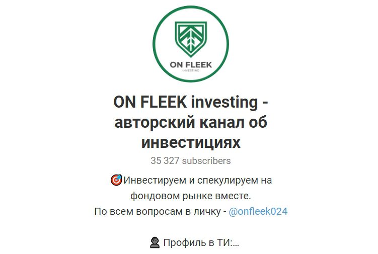 Авторский канал On Fleek Investing