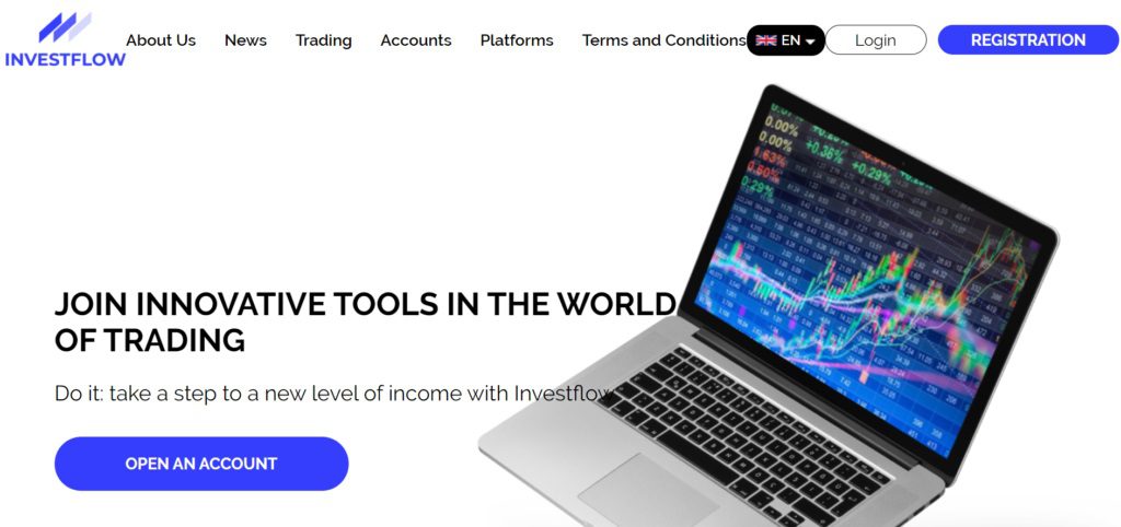 Сайт проекта Investflow
