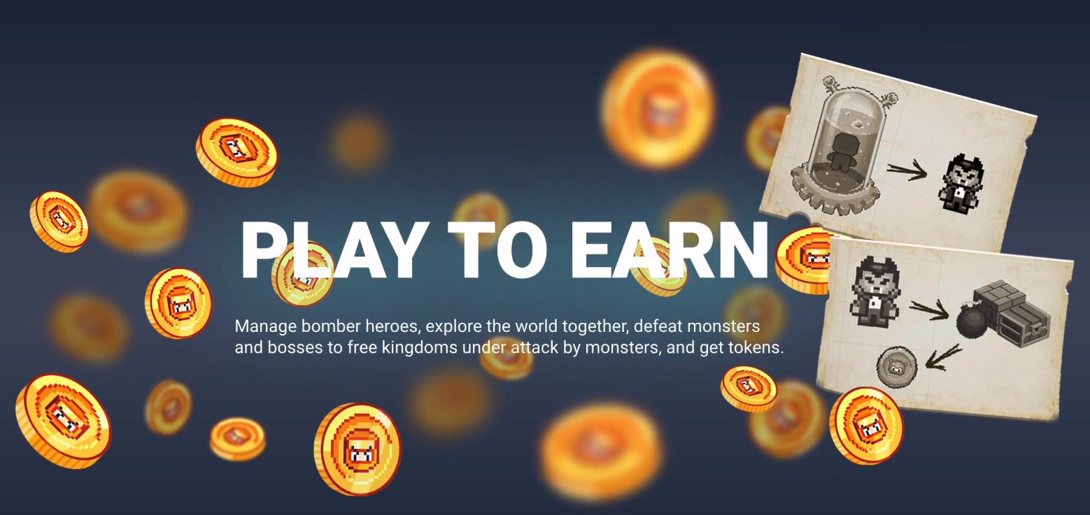 Скриншот игры Bomb Crypto.io