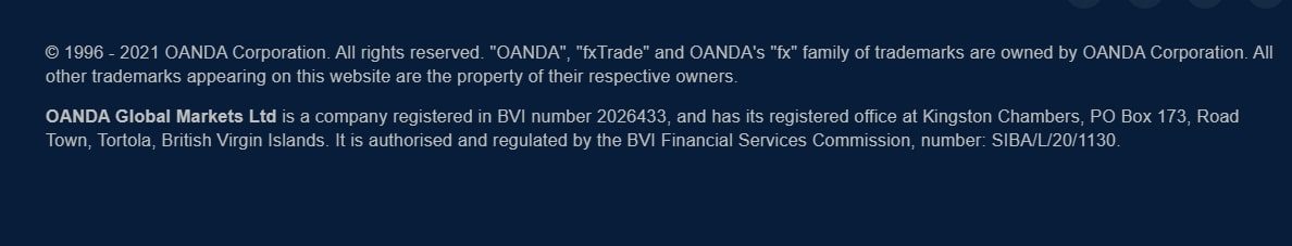 Oanda Global Markets Ltd