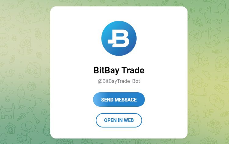 Телеграм проекта BitBay Trade