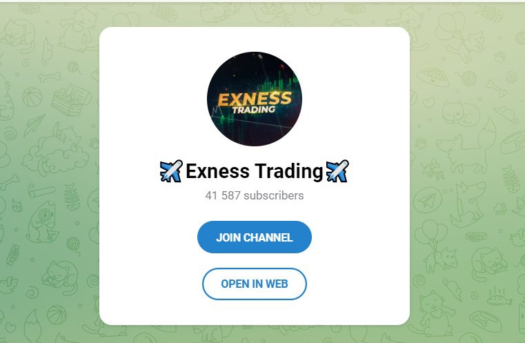 Телеграм-канал Exness Trading Дмитрия