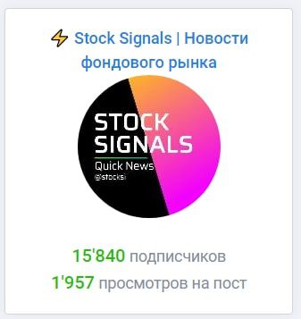 Stock Signals Новости Фондового рынка