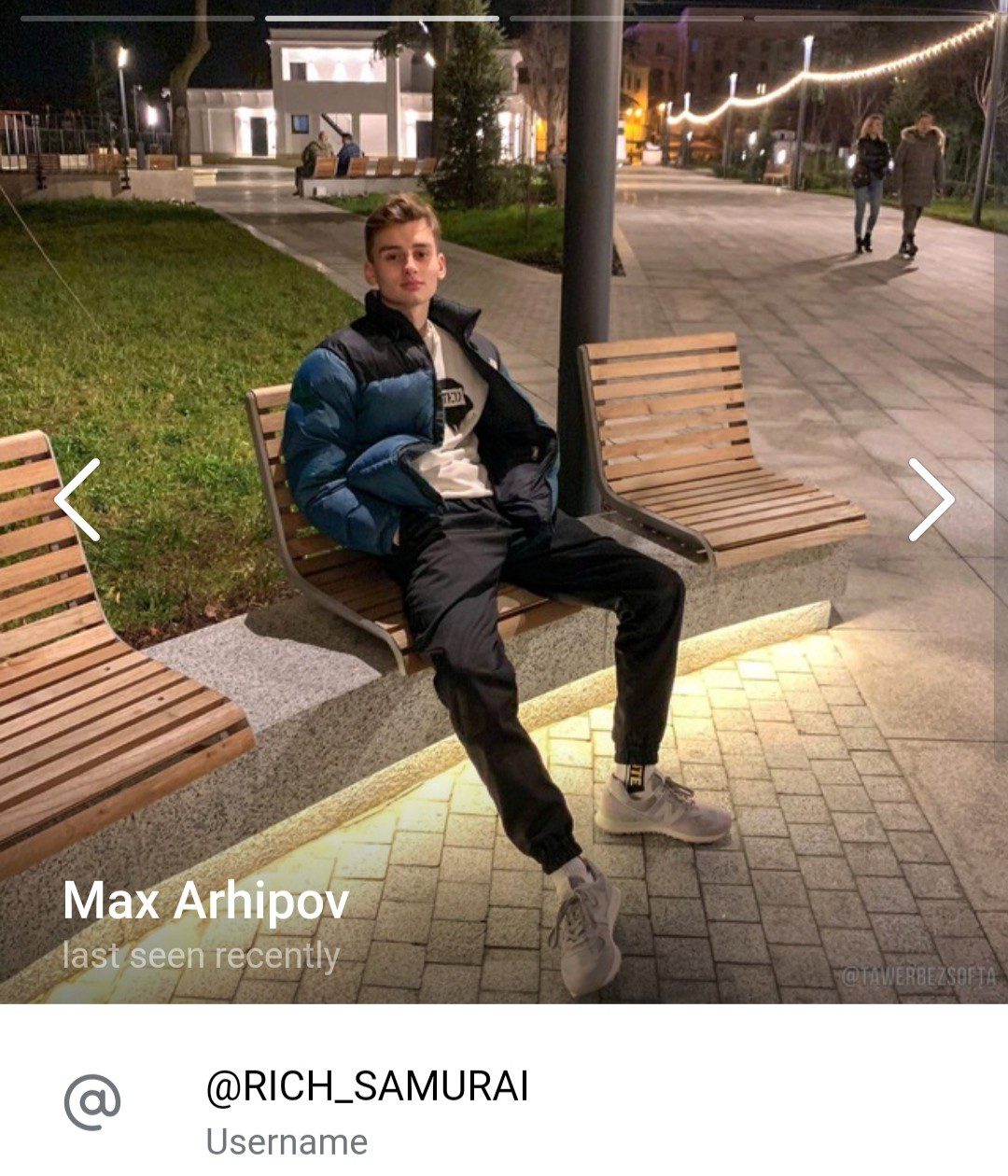 Rich Samurai телеграм трейдера Max Arhipov
