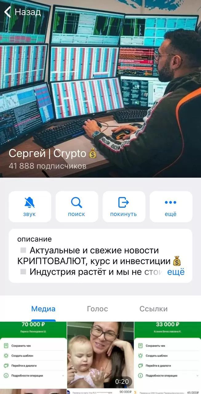Телеграм - SergeyTradeInvest