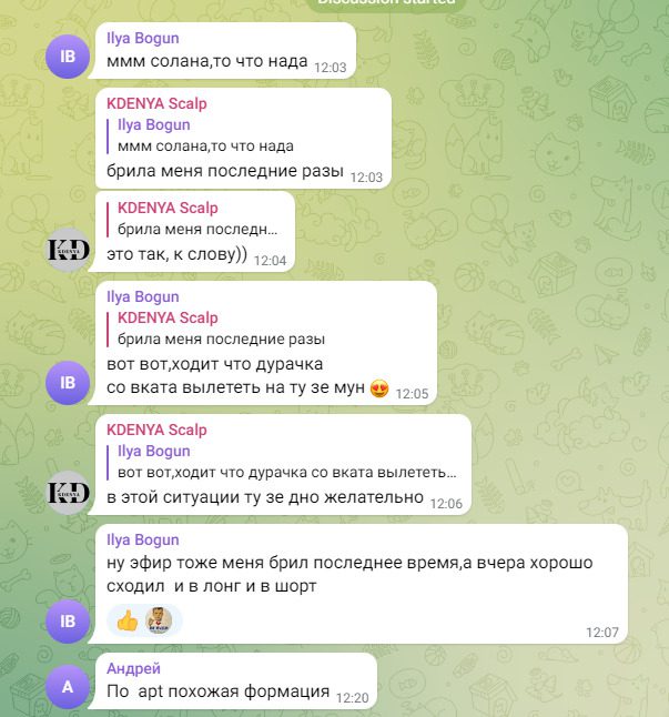 Отзывы о Телеграм-канале KDENYA Scalp