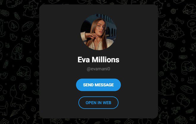 Eva Millions Телеграмм канал