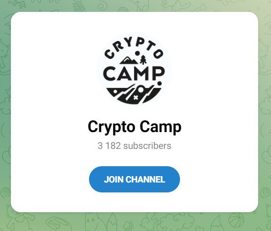 Crypto Camp в Телеграме