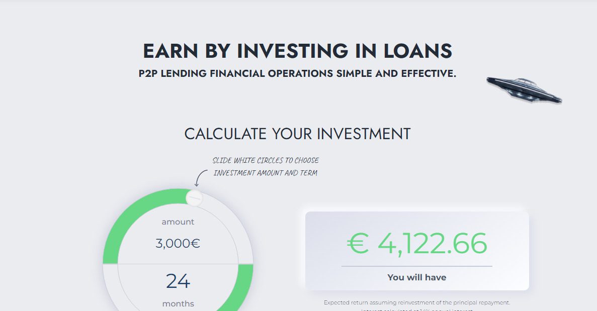 Сайт проекта Fast Invest