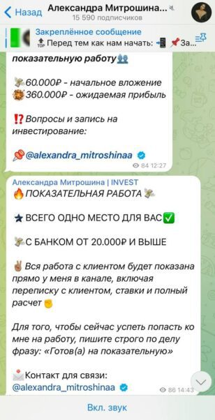 Александра Митрошина отзывы