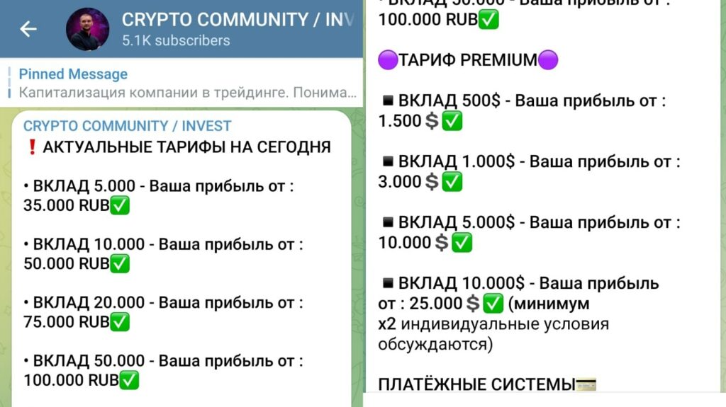 Канал Crypto Community Invest