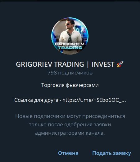 Канал Grigoriev Trading Invest