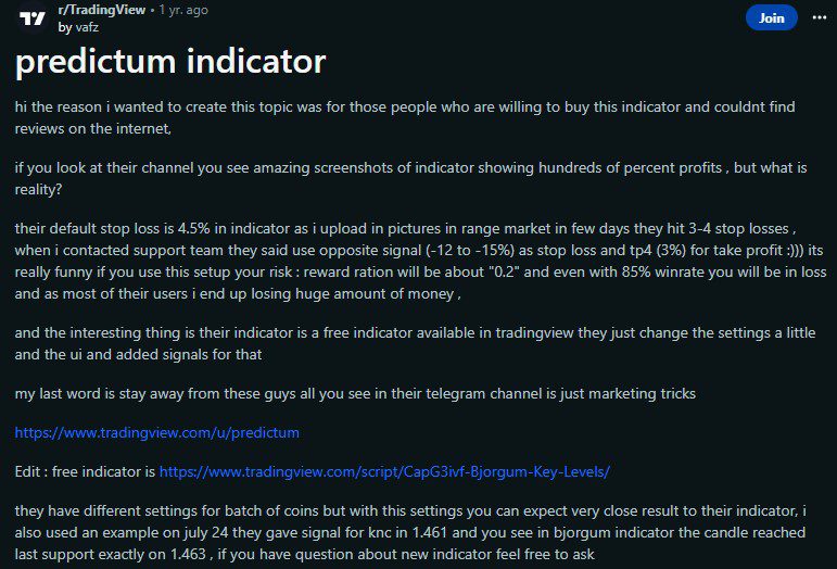 Predictum Indicator индикатор