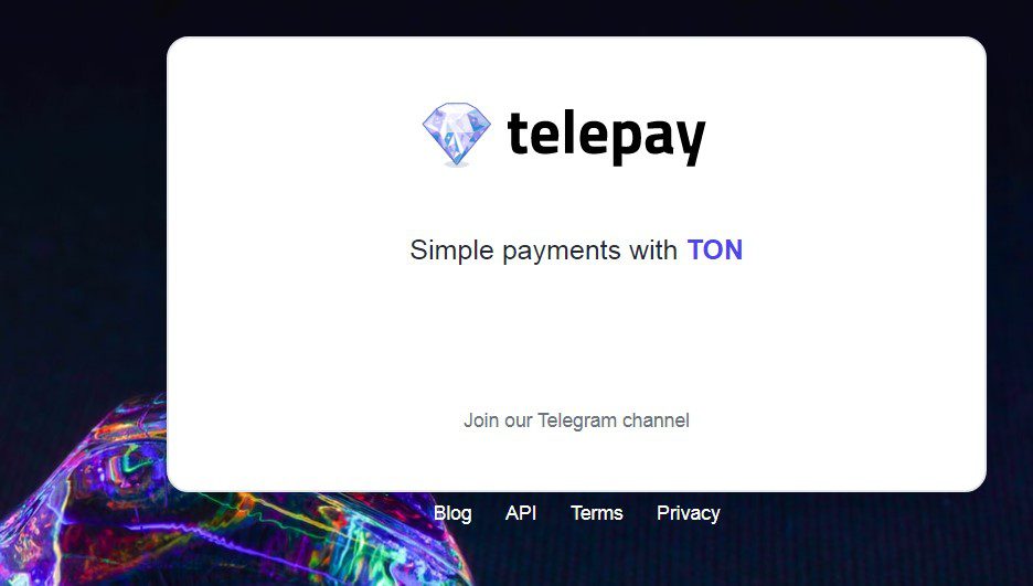 Сайт платформы кошелька ТелеПэй