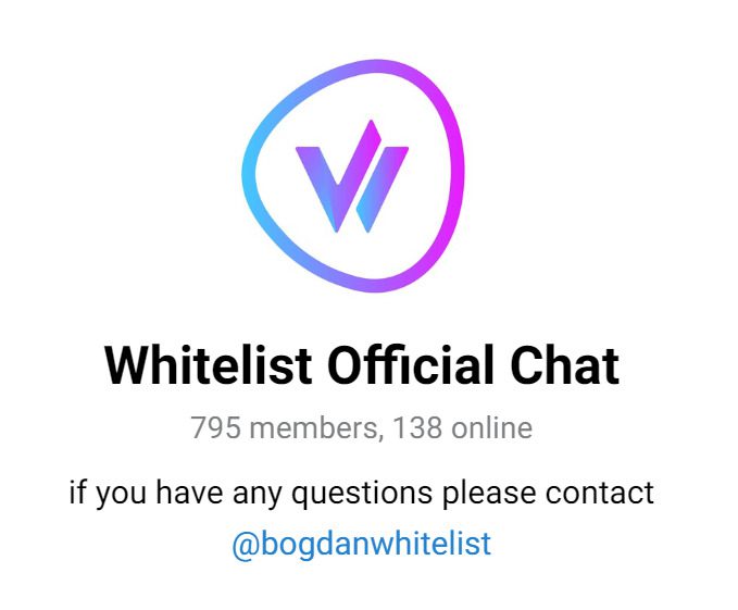 Телеграмм канал Whitelist Official чат