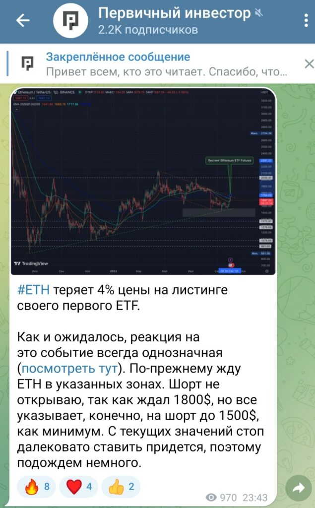 pervichnyi investor телеграм