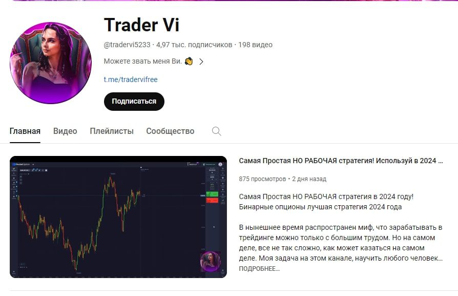 Трейдер Trader Vi 
