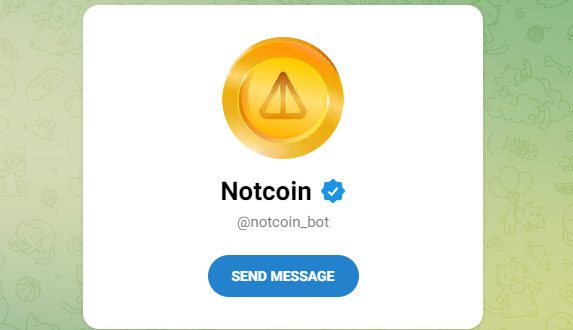 ТГ канал Проект Notcoin Telegram
