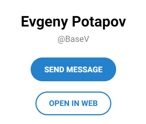 Evgeny Potapov телеграмм